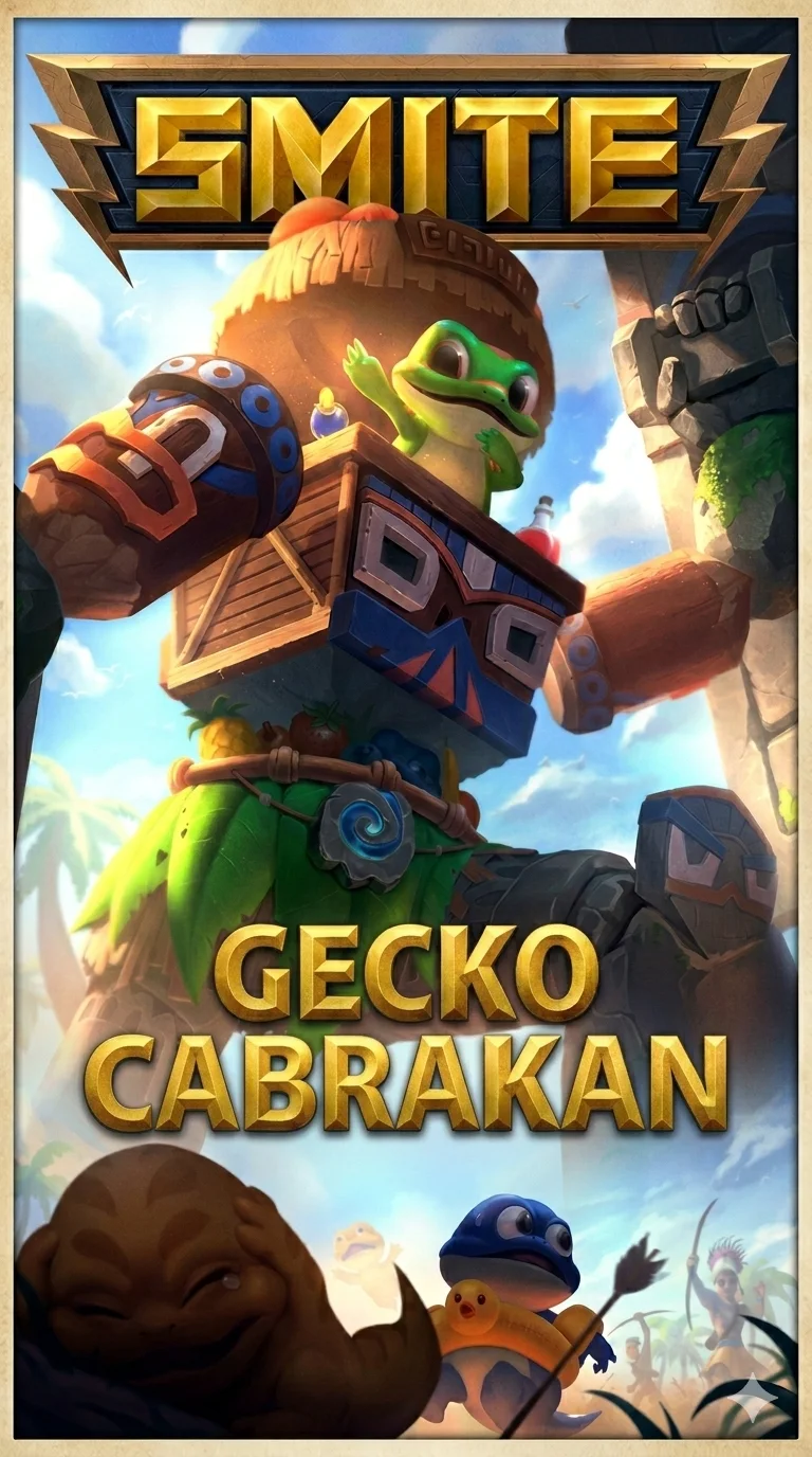 Poster for Gecko Cabrakan in SMITE